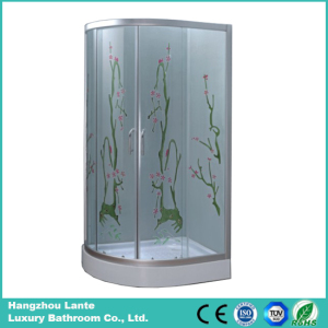 5mm Fiber Printed Glass Shower Cabin (LTS-825M)